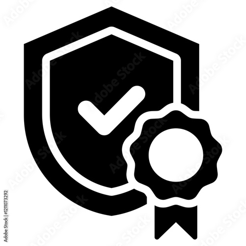 Authenticity Glyph Icon