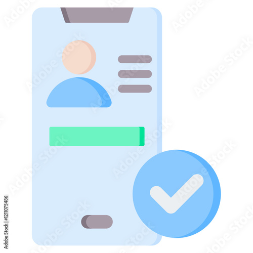Course Enrollment Flat Icon