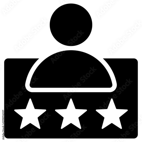 Peer Feedback Glyph Icon