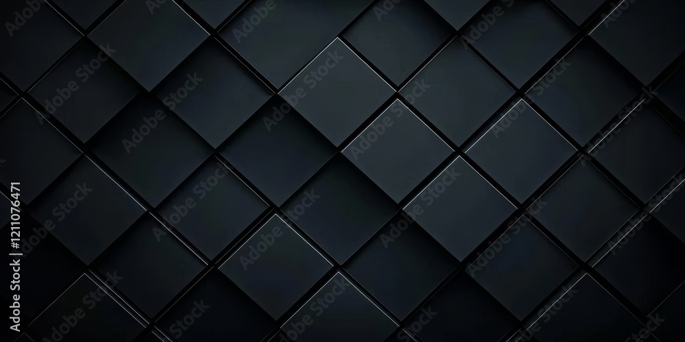 Stunning 3D Black Pattern for Digital Aesthetics. Stunning 3D Black Pattern for Digital Aesthetics.