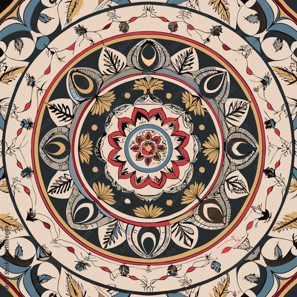 Mandala pattern Mandala pattern