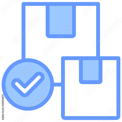 Stock Blue Icon