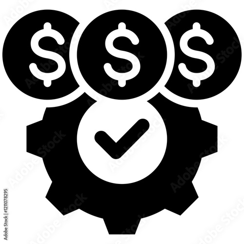 Cost Effective Glyph Icon