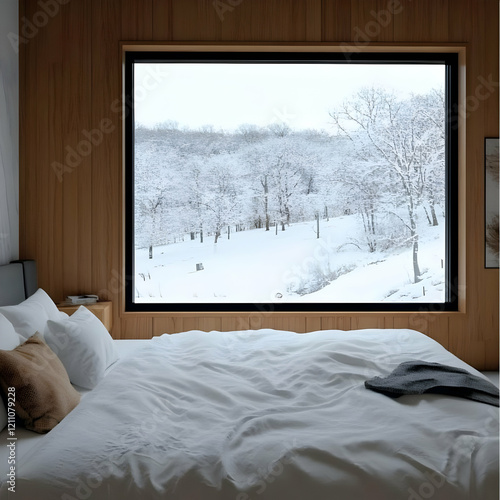 Cozy Bedroom Overlooks a Se...