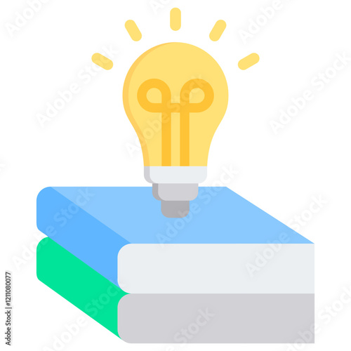 Gain Knowledge Flat Icon