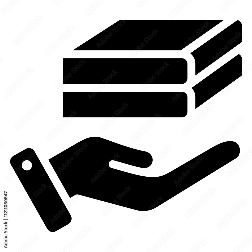 Fotografie On The Job Training Glyph Icon