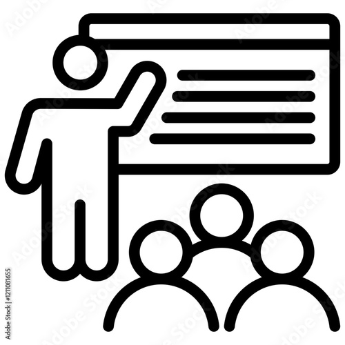 Instructional Courses Outline Icon