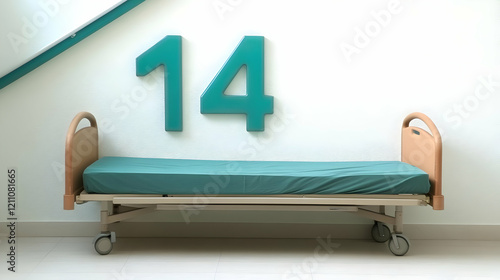 Empty Hospital Bed Number 1...