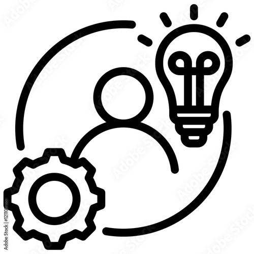 Initiative Outline Icon