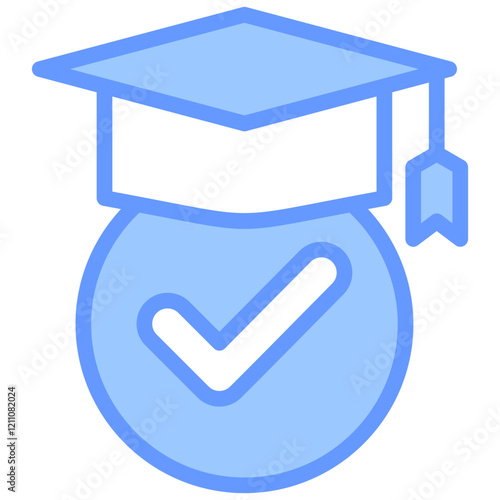 Academic Excellence Blue Icon