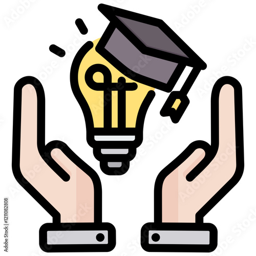 Capstone Project Outline Color Icon