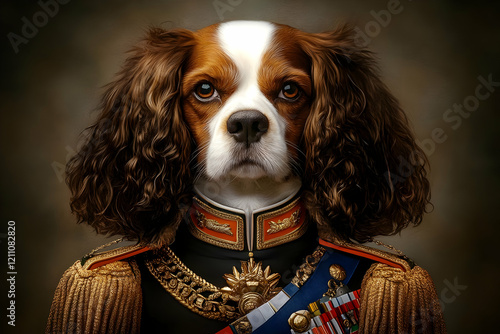 Majestic Spaniel Dog Poses ...