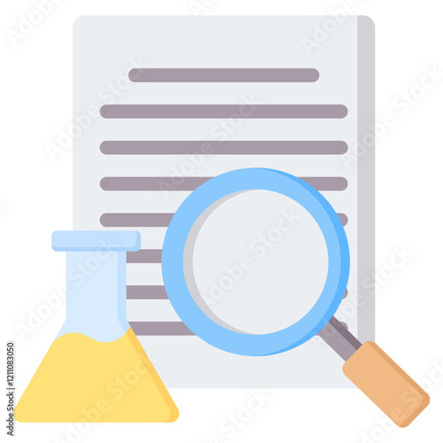 Research Paper Flat Icon