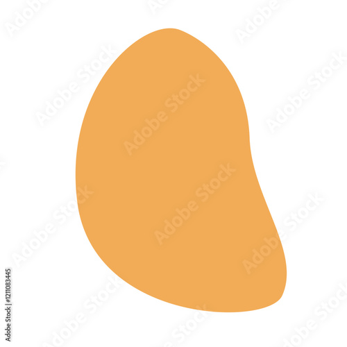 Hand drawn bizarre abstract geometric unusual shapes