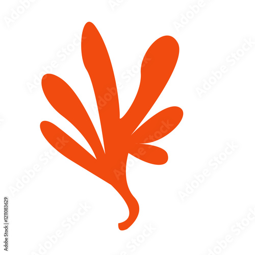 Hand drawn bizarre abstract geometric unusual shapes