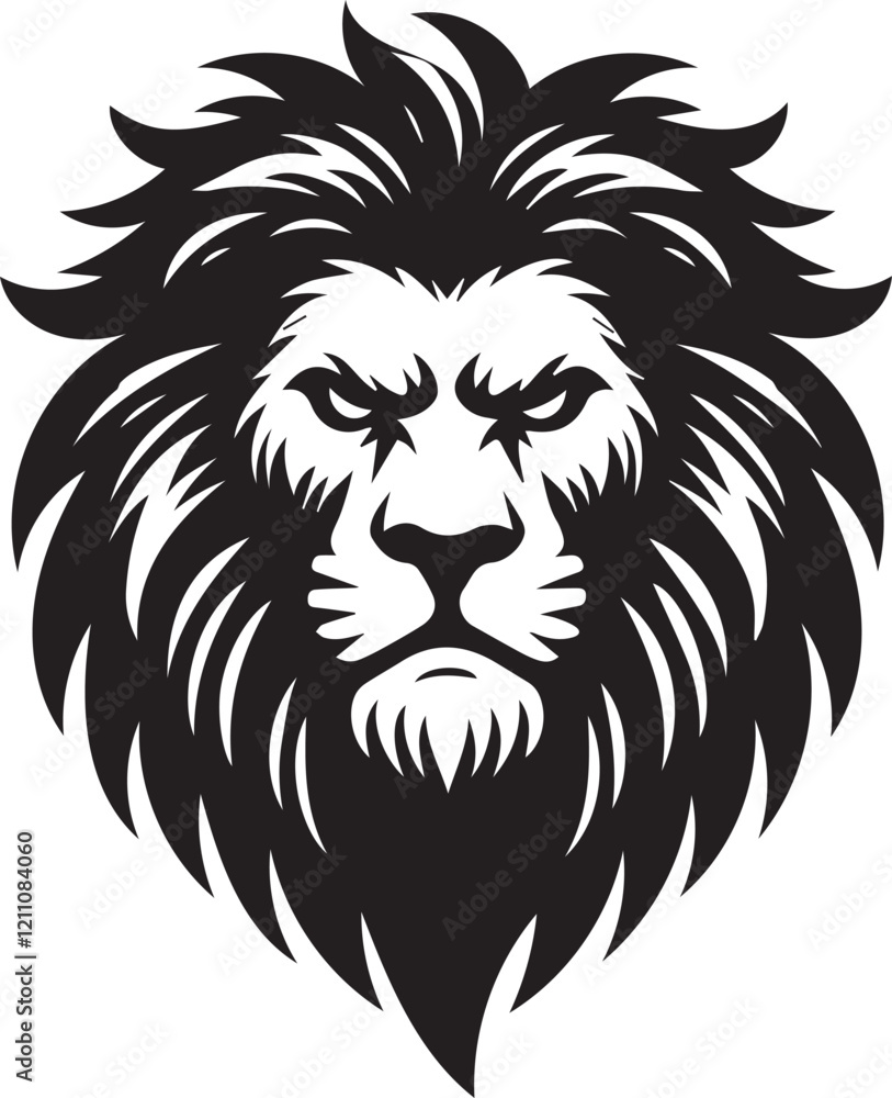 Fototapeta premium head of lion