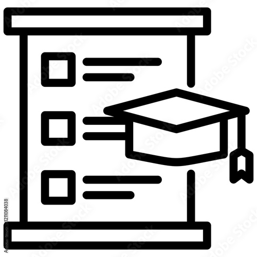 Study Programs Outline Icon