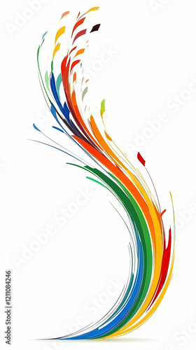 Colorful Abstract Swirls Da...