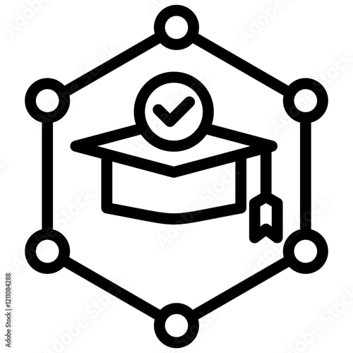 Academic Integrity Outline Icon