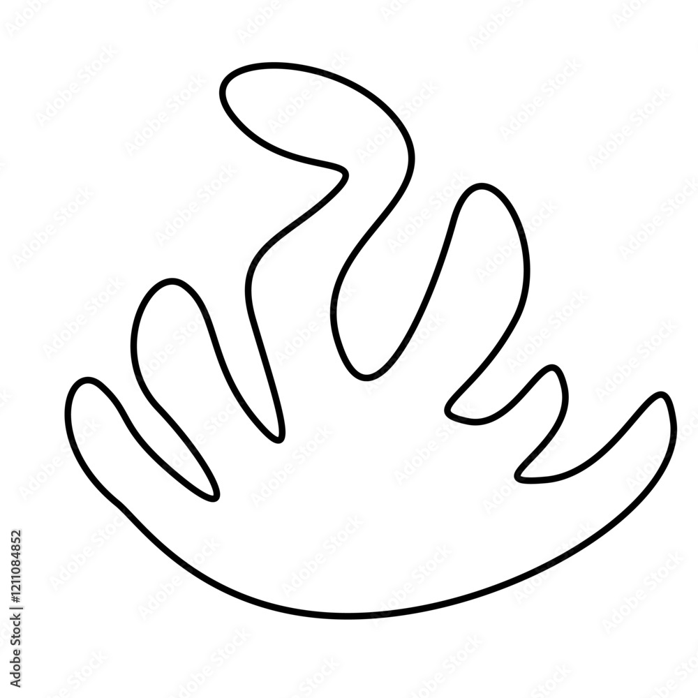 Hand drawn bizarre abstract geometric unusual shapes Hand drawn bizarre abstract geometric unusual shapes