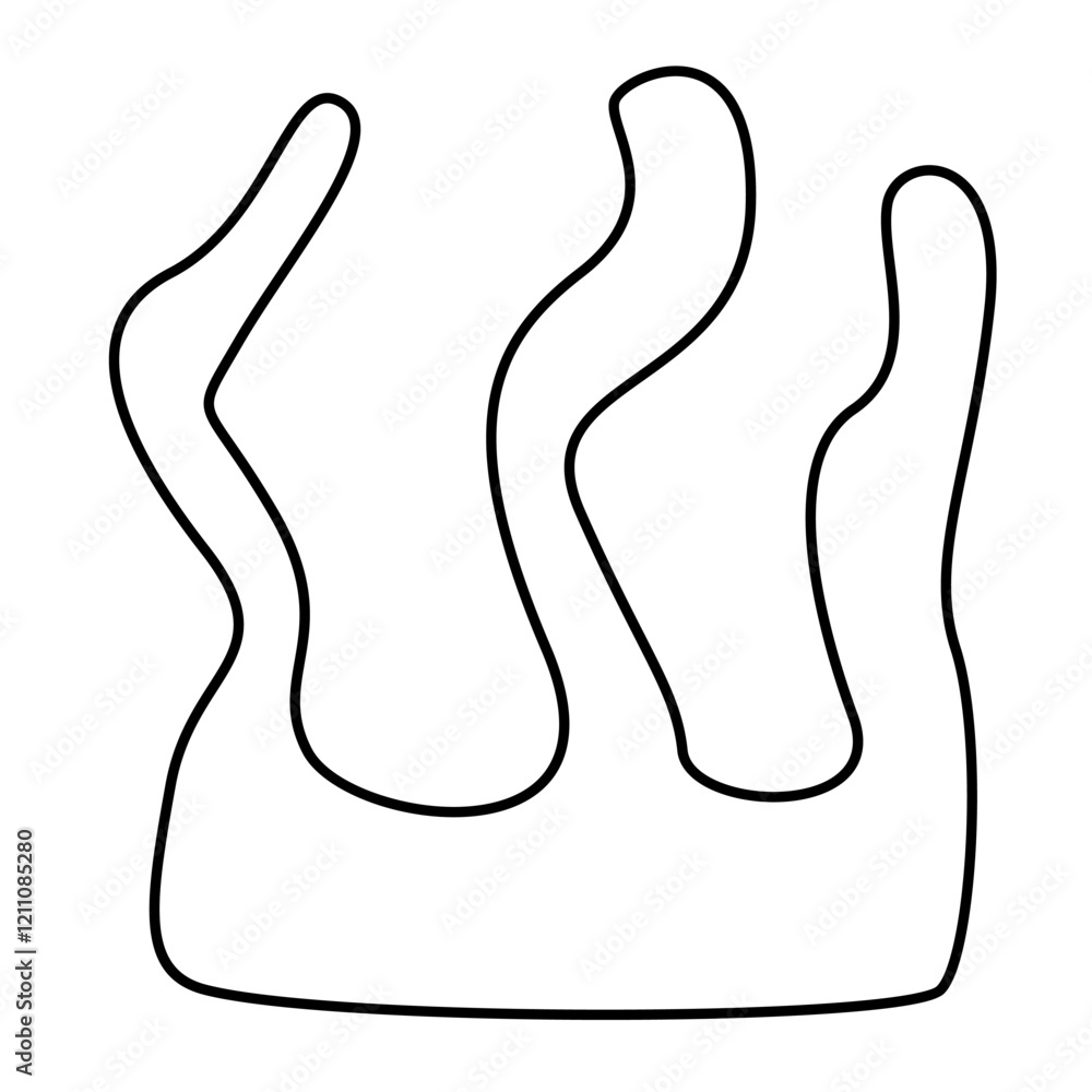 Hand drawn bizarre abstract geometric unusual shapes Hand drawn bizarre abstract geometric unusual shapes