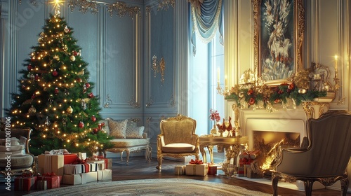 Wallpaper Mural A Luxurious Christmas Eve in a Gilded Palace Torontodigital.ca