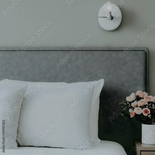 Comfortable Bed with Pillow...
