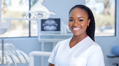 Smiling Dental Professional...