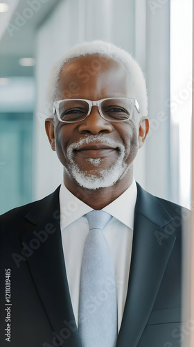 Portrait of a Confident Sen...