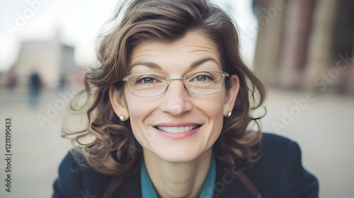 Close-up Photo of Smiling W...
