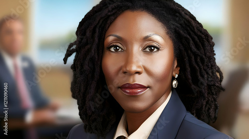 Confident Black Businesswom...
