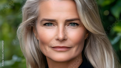 Portrait of a Mature Woman ...