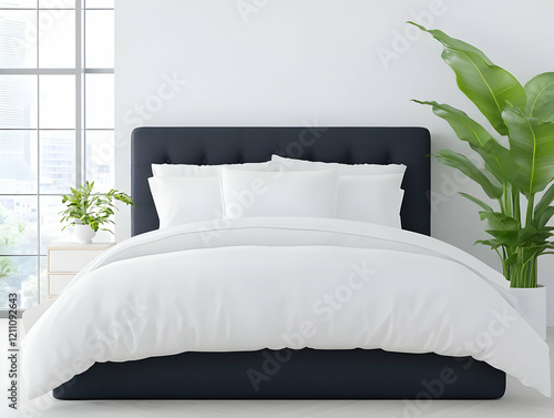 Modern Bedroom Interior Des...
