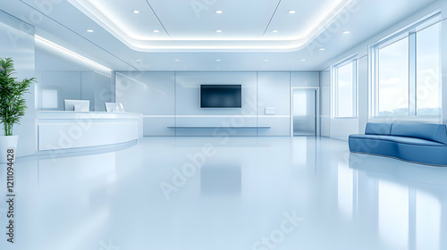Modern Office Lobby Interio...
