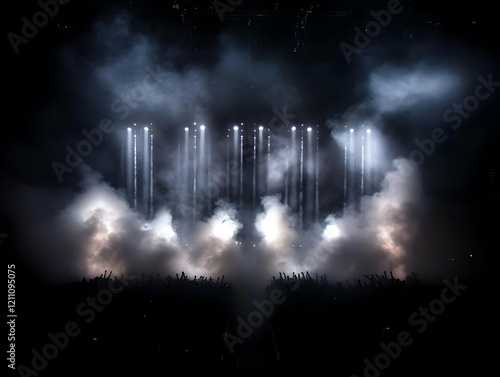 Bright Stage Lights Illumin...