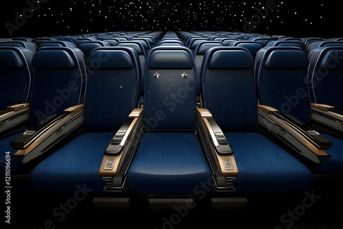 Rows of Comfortable Airplan...