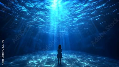 Solitary Figure Contemplate...