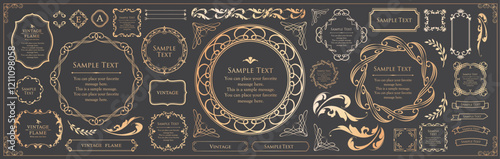 アンティークフレーム