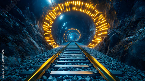 Golden Rails Lead Through F...
