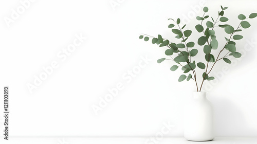 Eucalyptus Branches in a Wh...