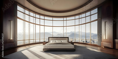 Modern Bedroom Interior wit...