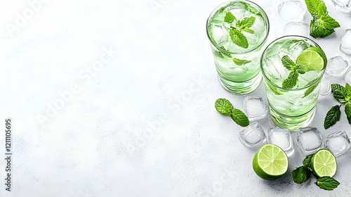 Two Glasses of Refreshing L...
