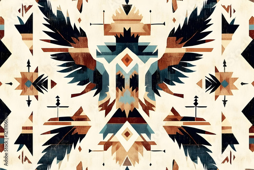 Abstract Tribal Pattern Cre...