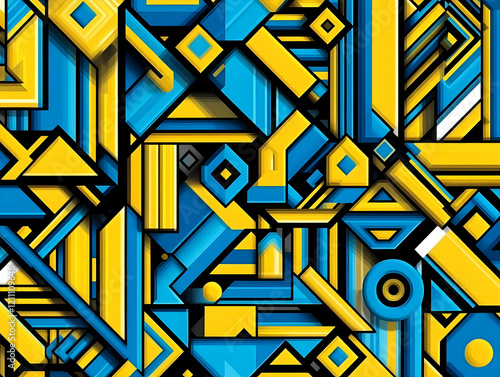 Abstract Geometric Backgrou...