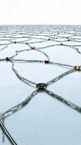 Abstract 3D Render of Inter...
