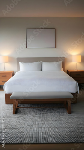 Modern Bedroom Interior wit...