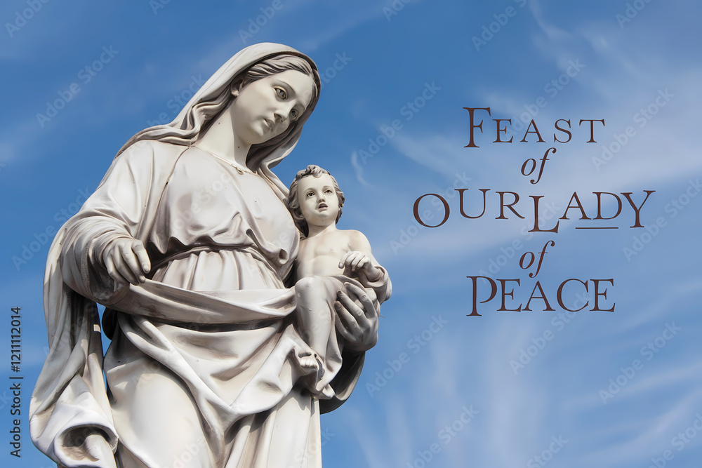Obraz premium Feast of Our Lady Of Peace