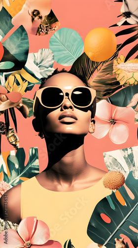 Stylish Woman with Sunglass...