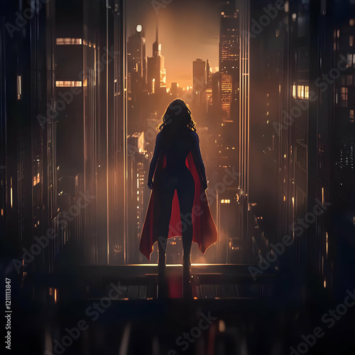 Superhero Stands Tall on Ro...