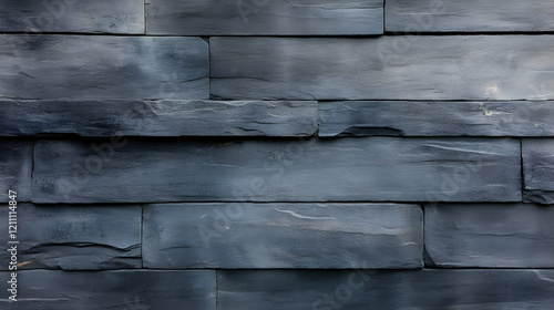 Dark Gray Stone Wall Textur...